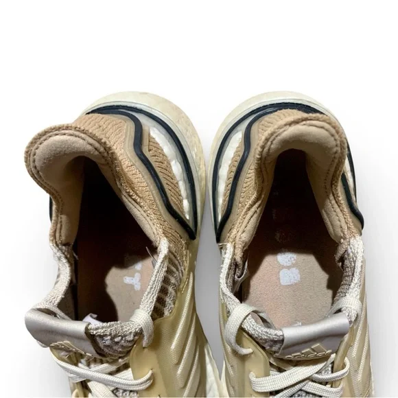 Womens adidas Ultra Boost 19 “Pale Nude” Knit Running Shoes Size 10 - Picture 5 of 9